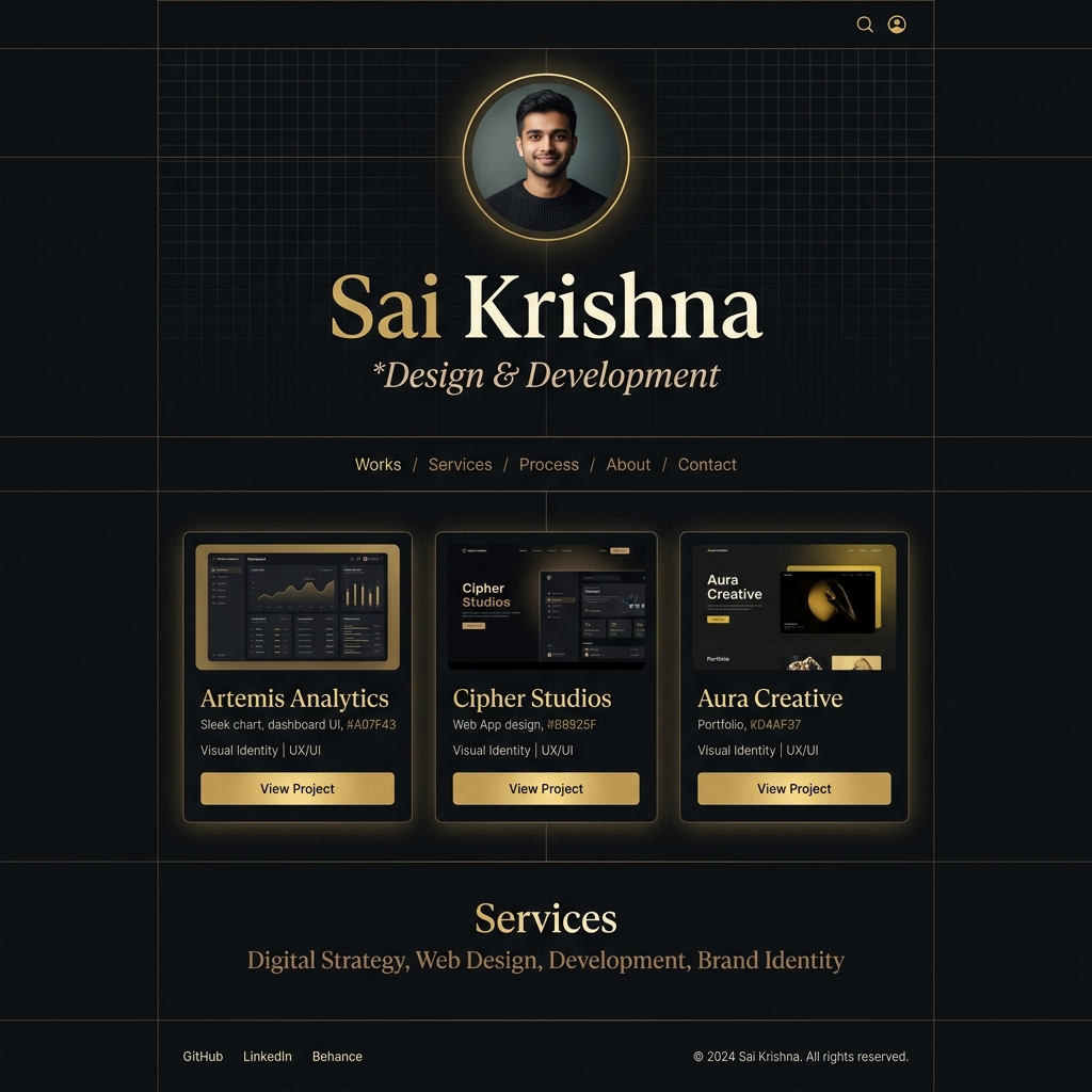 Sai Krishna Portfolio